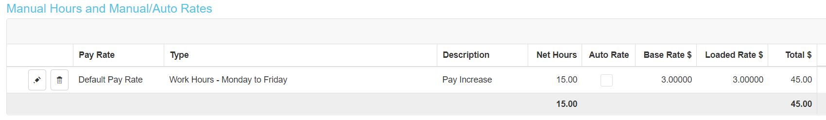 Pay Increase during a Pay Run